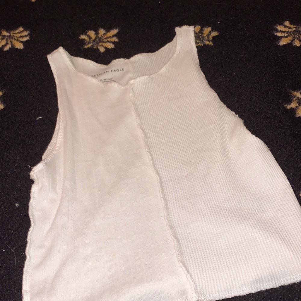 white basic top